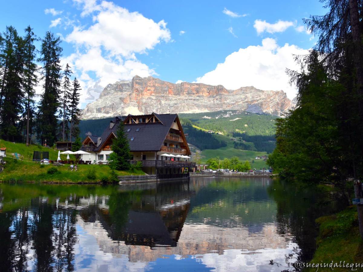 Italia: Lago Sompunt, Alta Badia