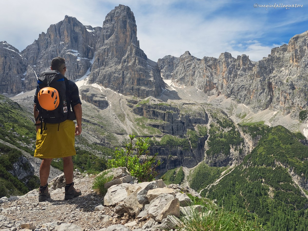 Italia: Da Vallesinella ai Rifugi Brentei e Alimonta, Dolomiti di Brenta
